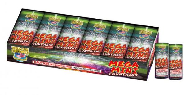 Mega Mini Fountains - 6 pack