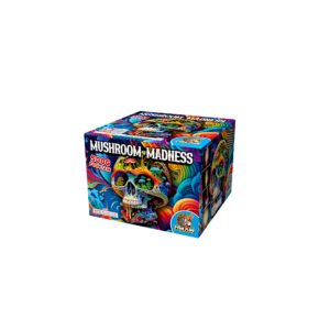 Mushroom Madness 500 gram fountain finale